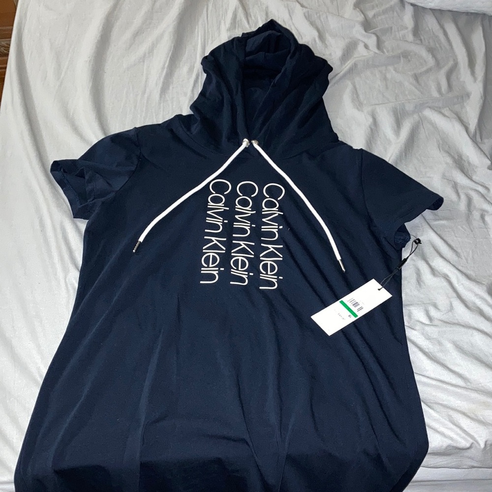 Calvin Klein Hooded Dress